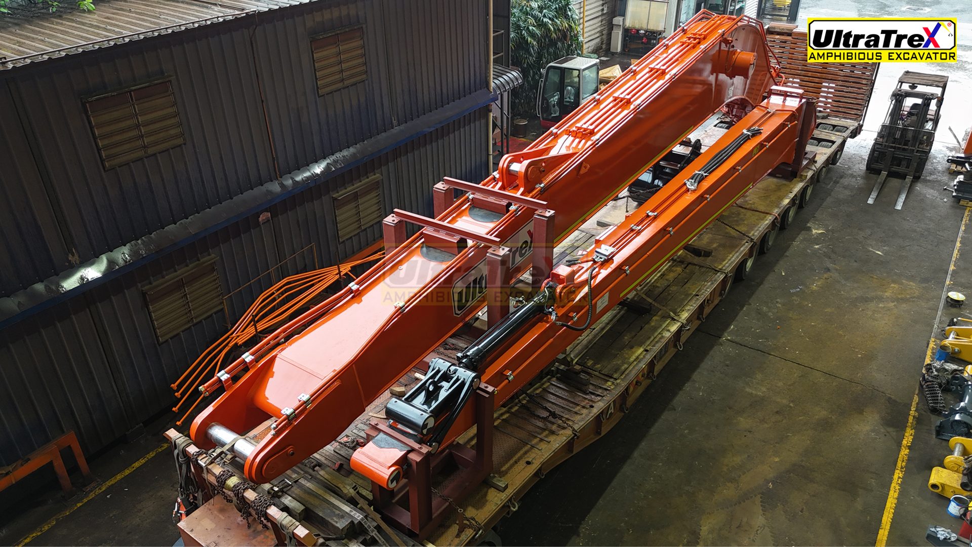 Ultratrex Super Long Reach Arm 28 Meter With 1.8m3 GP Bucket