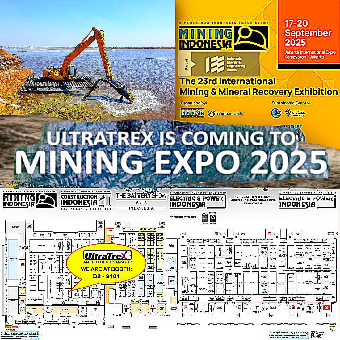 Mining Indonesia 2025 - The 23rd international Mining & Mineral Recovery Exhibition