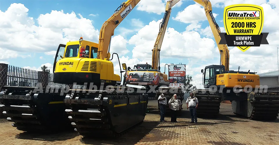 Bovu Pumps: Our Superb Experience with Ultratrex Amphibious Excavators