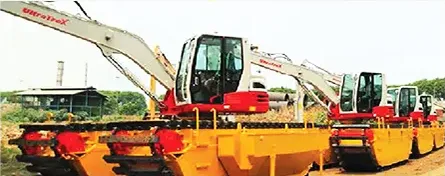 Ultratrex Amphibious Excavator - Year 2014